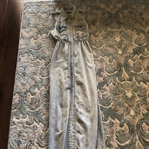 jean maxi dress